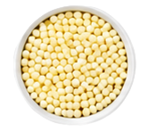 Bele čoko kroglice